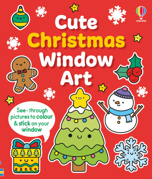 Cute Christmas Window Art by Kate Nolan, Liv Wan, 9781836054603
