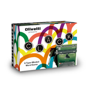 Olivetti Presents: Clack (A Type-Minded Word Game) by Olivetti, 9781454999577