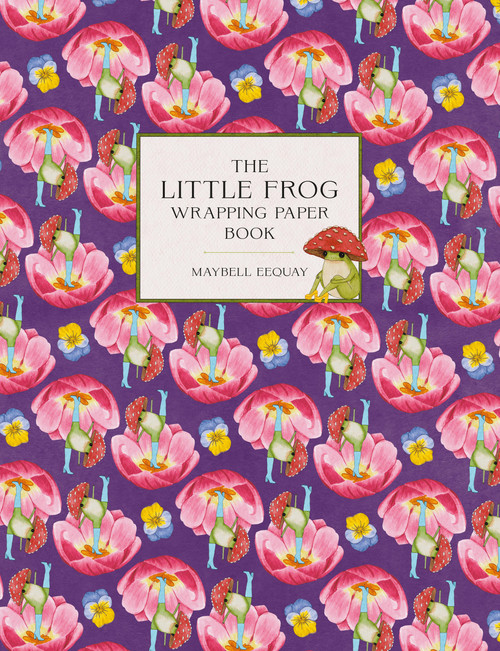 The Little Frog Wrapping Paper Book by Maybell Eequay, 9781523536085