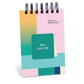 All Out Of Handy Lil' Standup Pad by Knock Knock, 9781683496212