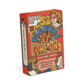 52 Pickups & Come-ons Playing Cards by Knock Knock, 9781683496236