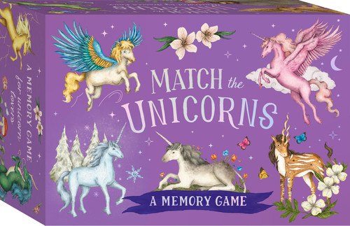 Match the Unicorns (A Memory Game) by Emily Hawkins, Jessica Roux, 9781805702153