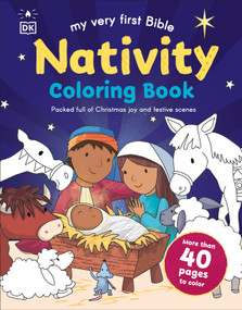 My Very First Bible Nativity Coloring Book (More than 40 Pages to Color) by DK, 9798217304622