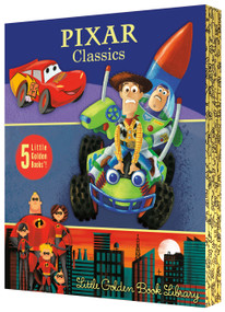 Pixar Classics Little Golden Book Library by Various, 9780736448741