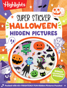Super Sticker Halloween Hidden Pictures by Highlights, 9781639626410