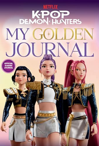 KPop Demon Hunters: My Golden Journal (Official Guided Journal) by Random House, 9798217234431