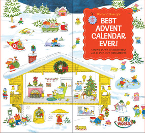 Richard Scarry's Best Advent Calendar Ever! (Count Down to Christmas with 25 Pop-Out Ornaments; Activity Book and Keepsake) by Richard Scarry, 9798217034253