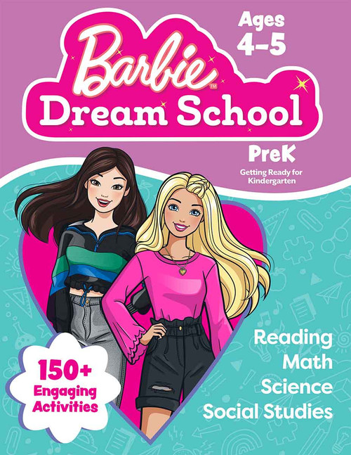 Barbie Dream School PreK Workbook by Teacher Created Materials, 9798330922574