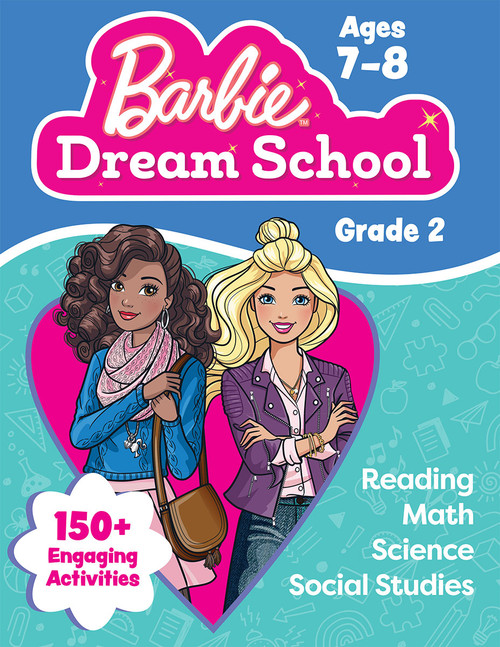 Barbie Dream School Grade 2 Workbook by Teacher Created Materials, 9798330922604