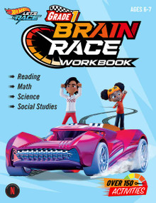 Hot Wheels Brain Race Grade 1 Workbook by Teacher Created Materials, 9798330922680