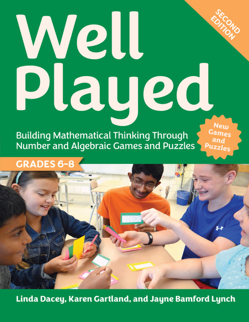 Well Played, Grades 6-8 (Building Mathematical Thinking Through Number and Algebraic Games and Puzzles) - 9781032831282 by Linda Dacey, Karen Gartland, Jayne Bamford Lynch, 9781032831282