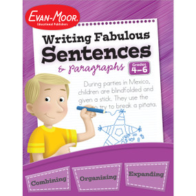 Writing Fabulous Sentences & Paragraphs, Grades 4-6 by Evan-Moor Educational Publishers, 9781557996015
