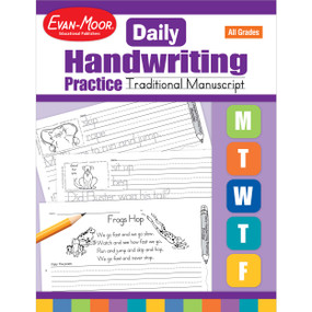 Daily Handwriting Traditional Manuscript Te by Evan-Moor Educational Publishers, 9781557997531