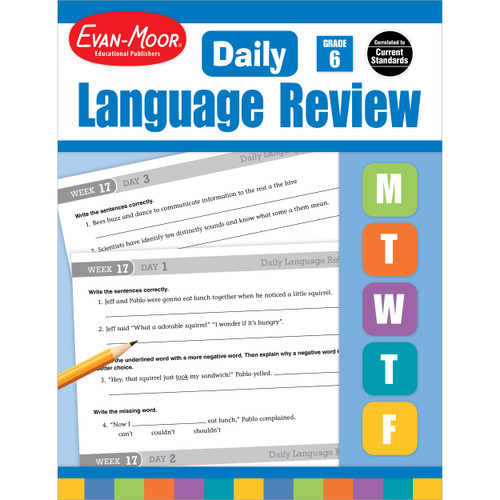 Daily Language Review Grade 6+ Te by Evan-Moor Educational Publishers, Evans, Cathy Harber, Kristen Calcatera, 9781557997920