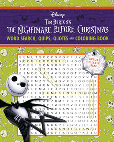 Disney Tim Burton's The Nightmare Before Christmas Word Search, Quips, Quotes and Coloring Book by Editors of Thunder Bay Press, 9781667200705
