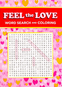 Feel the Love Word Search and Coloring by Editors of Thunder Bay Press, 9781667210544