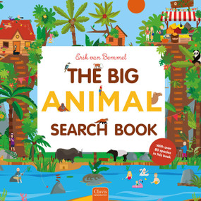 The Big Animal Search Book by Erik van Bemmel, Erik van Bemmel, 9798890633514