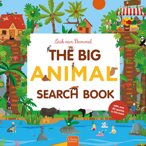 The Big Animal Search Book by Erik van Bemmel, Erik van Bemmel, 9798890633514