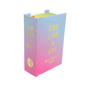 Radiant Glow Mini One Line a Day (A One-Year Memory Book) by Chronicle Books, 9781797243023