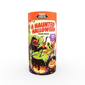 A Haunted Halloween 500-piece Jigsaw Puzzle by Ridley's Games, 9781797245553