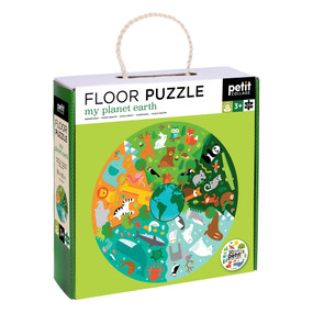 My Planet Earth Floor Puzzle by Petit Collage, 9781797246239