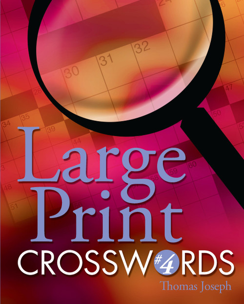Large Print Crosswords #4 - 9781454969792 by Thomas Joseph, 9781454969792