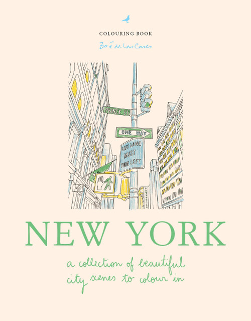 Zoé de Las Cases New York (A collection of beautiful city scenes to colour in) by Zoé de las Cases, 9781846016660