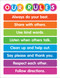 Color Your Classroom Our Rules Chart by Scholastic, 9781338127980