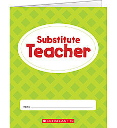 Substitute Teacher Folder by Scholastic, 9781338236774