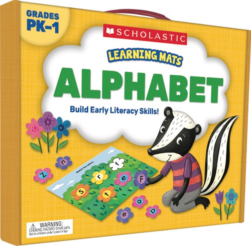 Learning Mats: Alphabet by Scholastic, 9781338239584