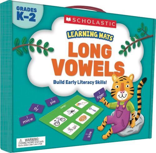Learning Mats: Long Vowels by Scholastic, 9781338239591
