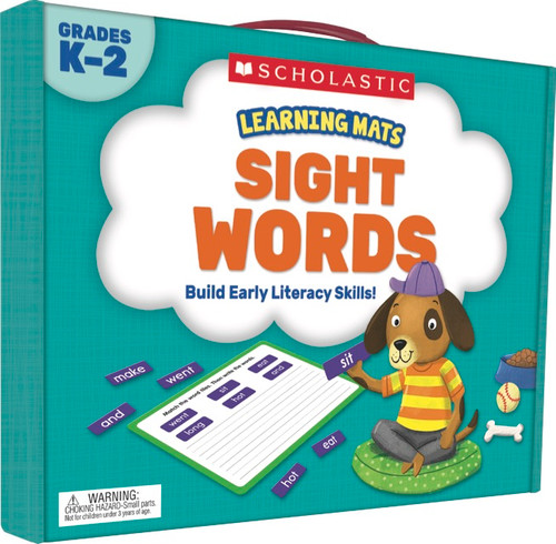 Learning Mats: Sight Words by Scholastic, 9781338239669