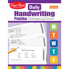 Daily Handwriting Contemporary Cursive Te by Evan-Moor Educational Publishers, 9781557997562