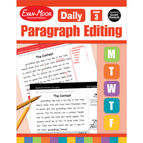 Daily Paragraph Editing Grade 3 Te by Evan-Moor Educational Publishers, 9781557999573