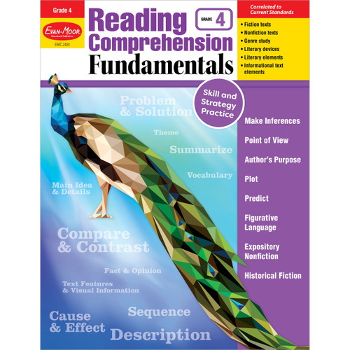 Reading Comprehension Fundamentals, Grade 4 by Evan-Moor Educational Publishers, 9781629384634