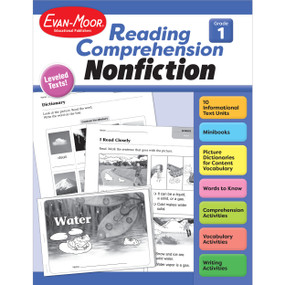 Reading Comprehension, Nonfiction, Grade 1 by Evan-Moor Educational Publishers, 9781645143345