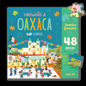VÁMONOS: Oaxaca Lil' Jumbo Puzzle 48 Piece (Bilingual Edition) by Ana Godinez, 9781948066884