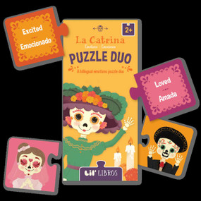 La Catrina Puzzle Duo 20 Piece (Bilingual: English/Spanish) by Citlali  Reyes, 9781948066921
