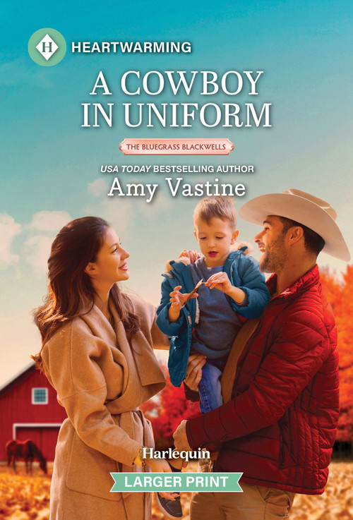 A Cowboy in Uniform (A Clean and Uplifting Romance) by Amy Vastine, 9781335605252