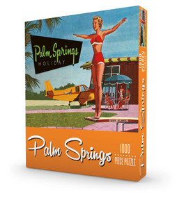 Palm Springs Holiday Puzzle 1000 Piece by Gibbs Smith Gift, 9781423639671