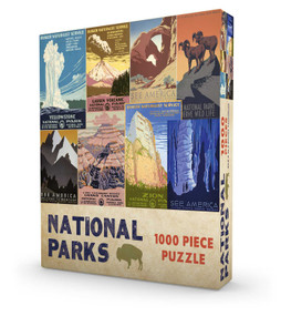 National Parks Puzzle 1000 Piece by Gibbs Smith Gift, 9781423642633