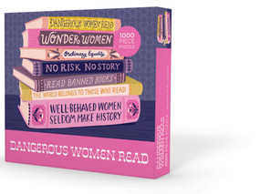 Dangerous Women Read Puzzle 1000 Piece by Gibbs Smith Gift, Cynthia Jacquette, 9781423663874