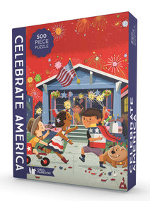 Celebrate America Puzzle 500 Piece by Gibbs Smith Gift, Greg  Paprocki, 9781423663911