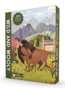 Wild and Wooly Puzzle 500 Piece by Gibbs Smith Gift, 9781423663928