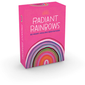 Radiant Rainbows Deck (80 Heart-Healing Meditations) by Jessica Swift, 9781423665199