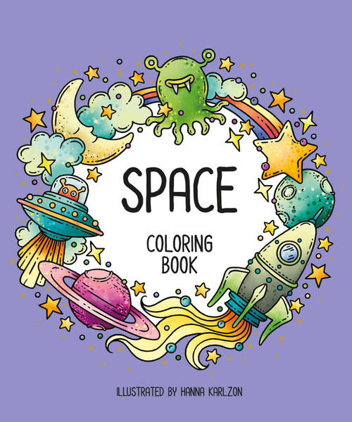 Space (Coloring Book) by Hanna Karlzon, 9781423665229
