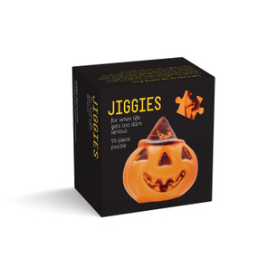 Halloween Pumpkin Jiggie Puzzle 55 Piece by Gibbs Smith Gift, 9781423667704