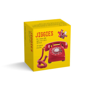 Telephone - Call Me Jiggie Puzzle 37 Piece by Gibbs Smith Gift, 9781423667711