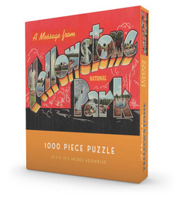 A Message from Yellowstone Puzzle 1000 Piece by Gibbs Smith Gift, 9781423667759
