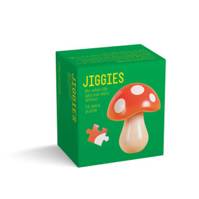 Mushroom Jiggie Puzzle 53 Piece by Gibbs Smith Gift, 9781423668077